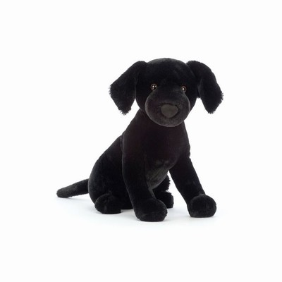 Jellycat Pippa Black Labrador Perro | JCNM-05194